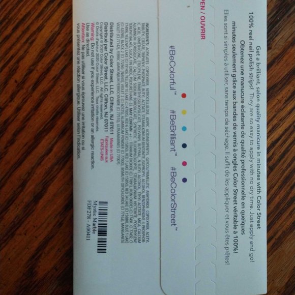 Color Street - 3/$24 - Mystic Marble (RETIRED) - Picture 2 of 5